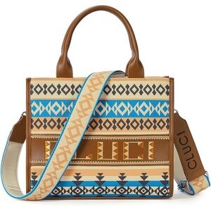 Western Aztec Tote purse/crossbody bag